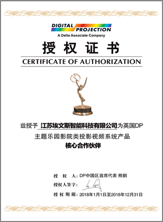 授權證書