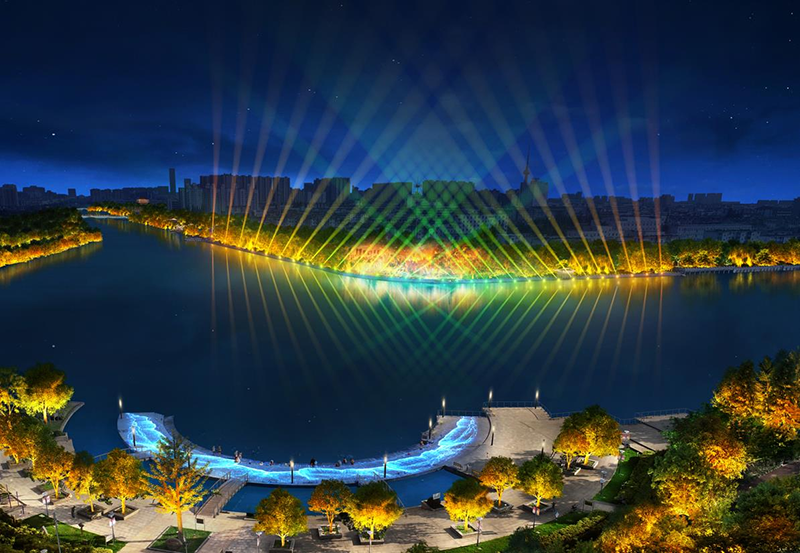 夜景燈光特效